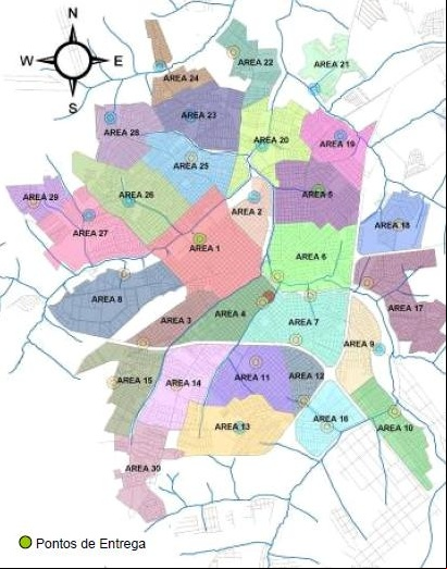 Setores de Coleta - São José do Rio Preto